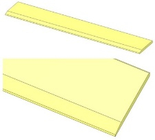Single Bevel Cutting Edges
