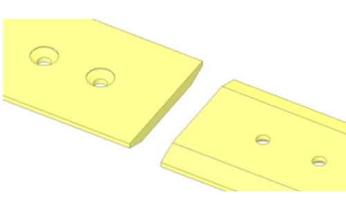Double Bevel Cutting Edges