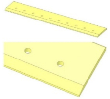 Single Bevel Cutting Edges