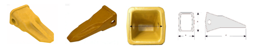 Excavator Chisel Tooth